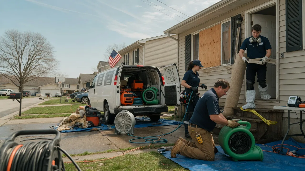 Water Damage Restoration in Ezel, KY near me